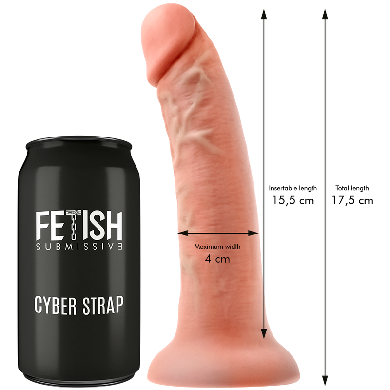 FETISH SUBMISSIVE CYBER STRAP™ - ARNÊS COM DILDO E BALA CONTROLE REMOTO TECNOLOGIA WATCHME S - Image 4