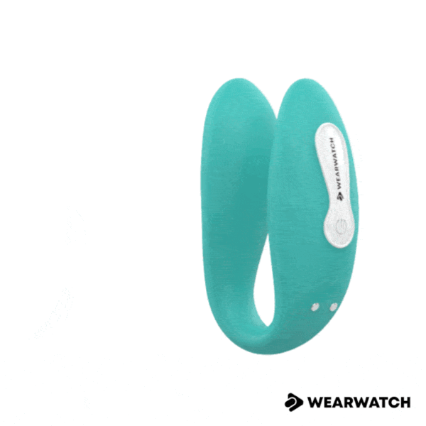 WEARWATCH™ - VIBRADOR DE TECNOLOGIA DUAL WATCHME ÁGUA DO MAR / ROSA