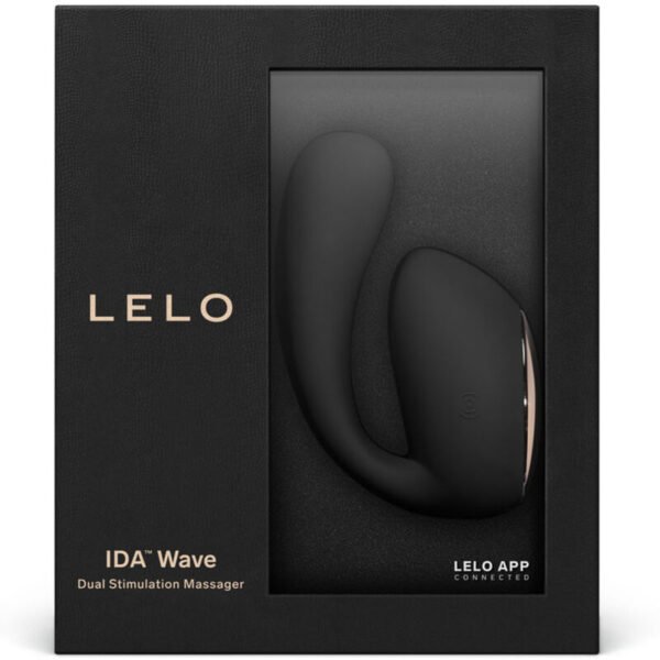 LELO IDA WAVE MASSAGEIRO PARA CASAIS PRETO - Image 4