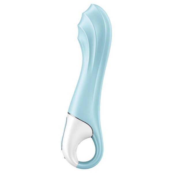 SATISFYER AIR PUMP VIBRATOR 5+ INFLATABLE G-SPOT VIBRATOR APP - BLUE - Image 2