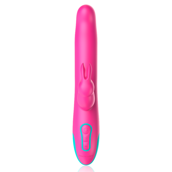 HAPPY LOKY - PLUTO COELHO VIBRADOR E ROTADOR RELÓGIO COM TECNOLOGIA SEM FIO COMPATÍVEL - Image 5