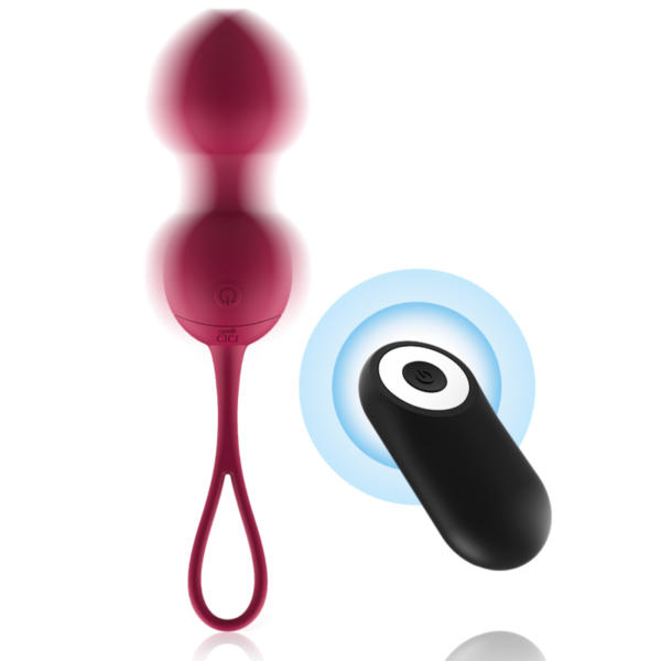 CICI BEAUTY- CONTROLE REMOTO PREMIUM SILICONE 3 VIBRANTES KEGEL BEADS - Image 3