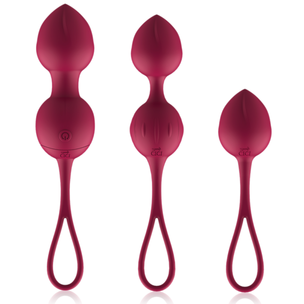 CICI BEAUTY- CONTROLE REMOTO PREMIUM SILICONE 3 VIBRANTES KEGEL BEADS - Image 4