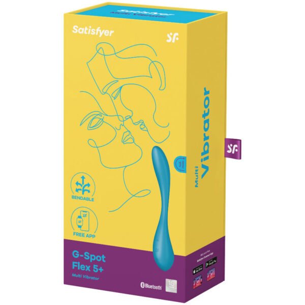 SATISFYER G-SPOT FLEX 5 MULTI VIBRADOR - AZUL - Image 4
