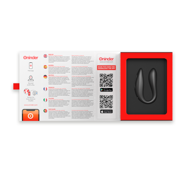 ONINDER™ - LISBOA G-SPOT & CLITORAL STIMULATOR BLACK - APLICAÇÃO GRATUITA - Image 5