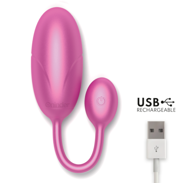 ONINDER™ - OVO VIBRANTE TÓQUIO ROSA 7,5 X 3,2 CM APLICATIVO GRATUITO - Image 6