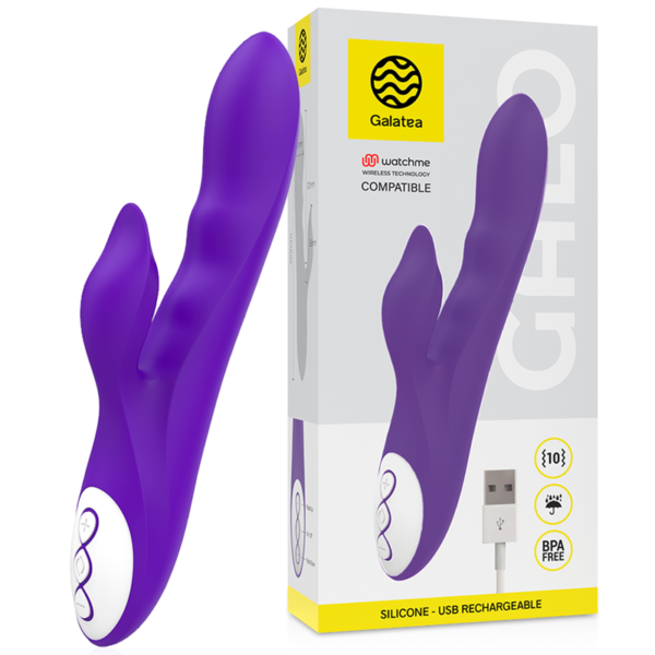 GALATEA™ - VIBRADOR GALO LILAC COMPATÍVEL COM A TECNOLOGIA WATCHME WIRELESS - Image 2