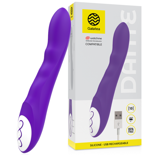 GALATEA™ - VIBRADOR DANTE LILAC COMPATÍVEL COM A TECNOLOGIA WATCHME WIRELESS - Image 2