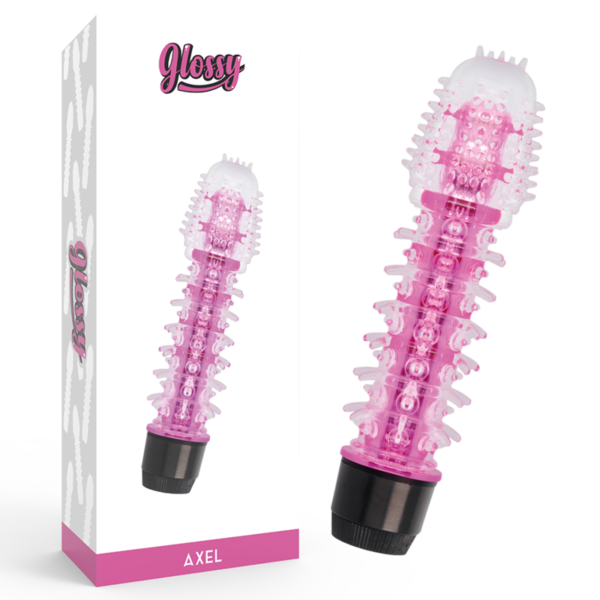 GLOSSY™ - VIBRADOR AXEL ROSA