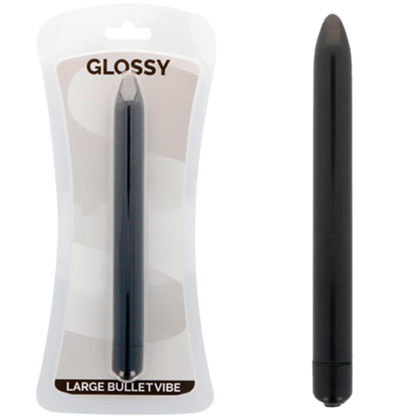 GLOSSY™ - VIBRADOR SLIM PRETO