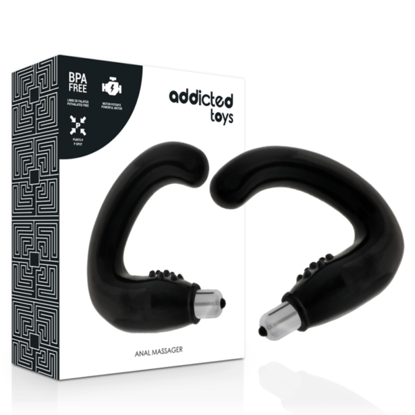 ADDICTED TOYS - MASSAGEIRO ANAL PRETO - Image 2