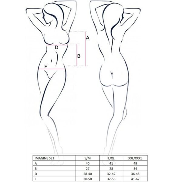 PAIXÃO MULHER IMAGINAR TAMANHO DEFINIDO S / M - Image 2
