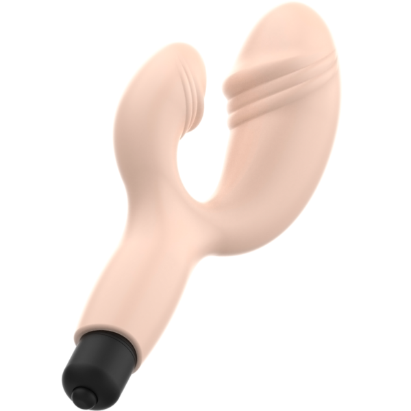 OHMAMA™ - VIBRADOR CLÁSSICO DE COELHO FLESH XMAS EDITION