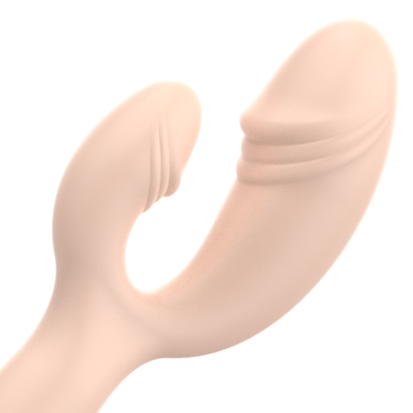 OHMAMA™ - VIBRADOR CLÁSSICO DE COELHO FLESH XMAS EDITION - Image 2