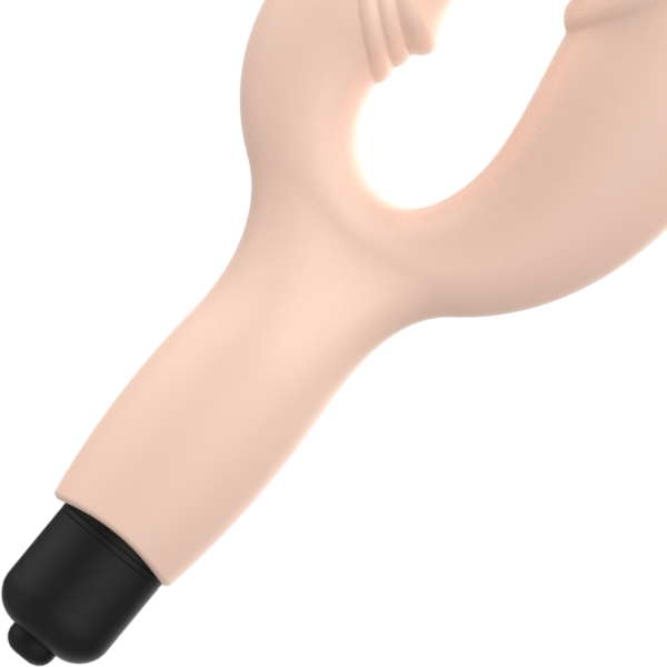 OHMAMA™ - VIBRADOR CLÁSSICO DE COELHO FLESH XMAS EDITION - Image 3