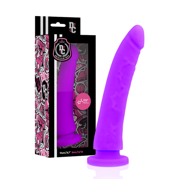 DELTA CLUB - ARREIO DE BRINQUEDOS + DONG PURPLE SILICONE 17 X 3 CM - Image 3