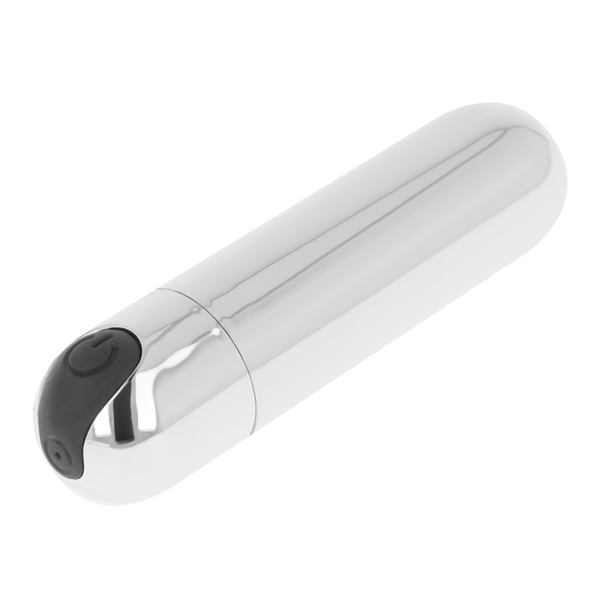 OHMAMA™ - BALA VIBRANTE PRATA 8 CM