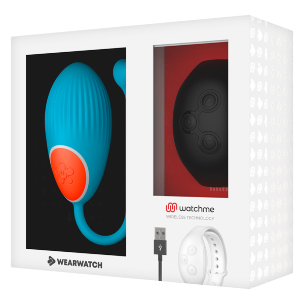 WEARWATCH™ - TECNOLOGIA WATCHME CONTROLE REMOTO OVO AZUL / JATO - Image 6