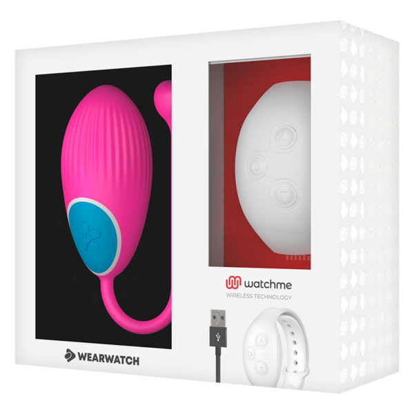 WEARWATCH™ - TECNOLOGIA WATCHME CONTROLE REMOTO OVO FÚCSIA / NIVEO - Image 6