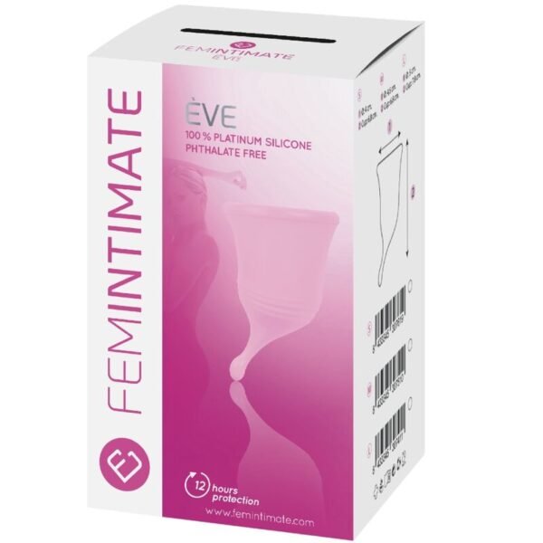 FEMINTIMATE - EVE NOVO COPO MENSTRUAL DE SILICONE TAMANHO S - Image 2