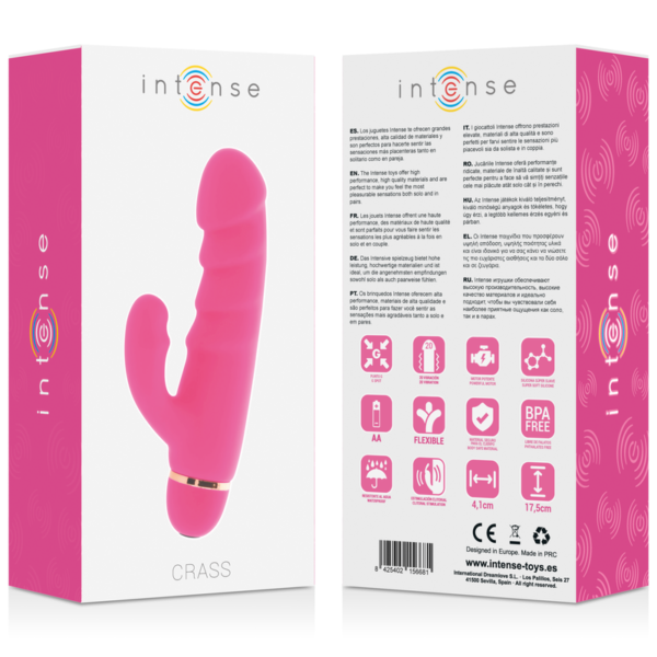 INTENSE - CRASS 20 VELOCIDADES SILICONE ROSA - Image 6