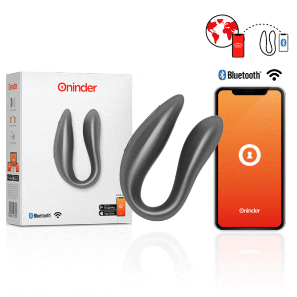ONINDER™ - LISBOA G-SPOT & CLITORAL STIMULATOR BLACK - APLICAÇÃO GRATUITA - Image 6