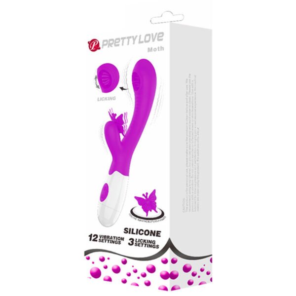 PRETTY LOVE - LAMBENDO E VIBRAO LILAC - Image 4