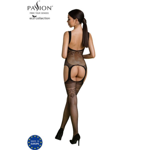 PAIXÃO - COLEÇÃO ECO BODYSTOCKING ECO BS008 PRETO - Image 3