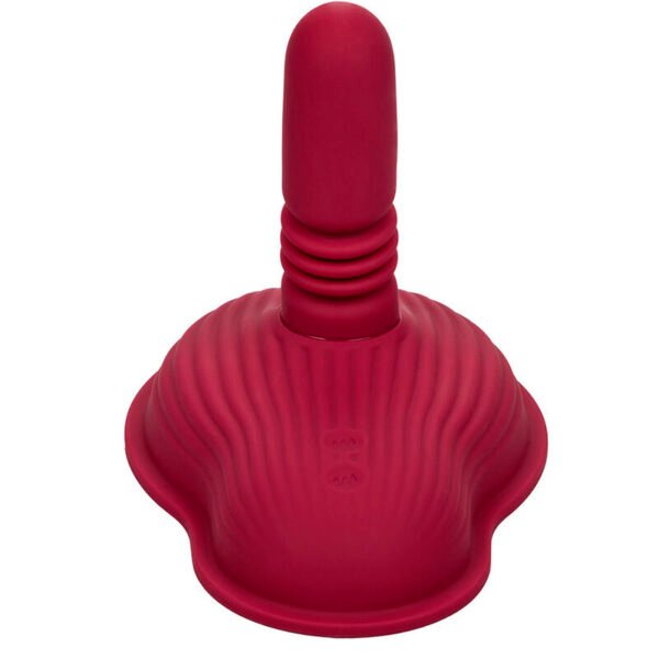 CALEXOTICS - RIDER MASSAGER DUPLO MOTOR CONTROLE REMOTO VERMELHO - Image 3