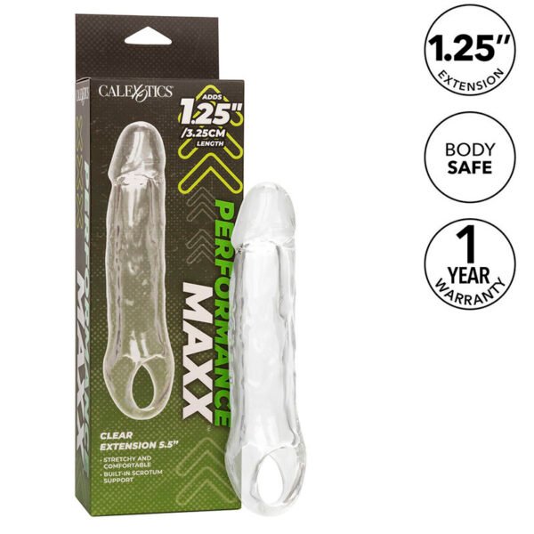 CALEXOTICS - PERFORMANCE MAXX CLEAR EXTENSION 5,5 TRANSPARENTE - Image 2
