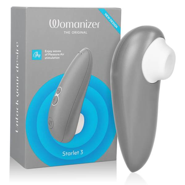 WOMANIZER - STARLET 3 CLITORAL STIMULATOR GREY - Image 7