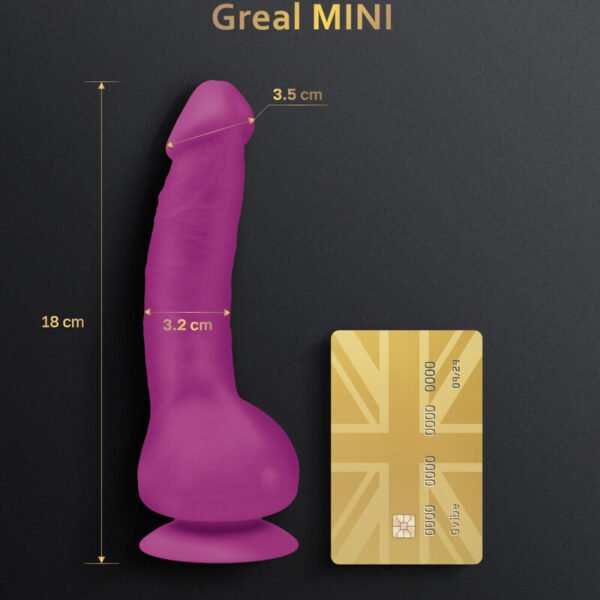 G-VIBE - GREAL MINI FÚCSIA VIBRADOR DE SILICONE DILDO - Image 2