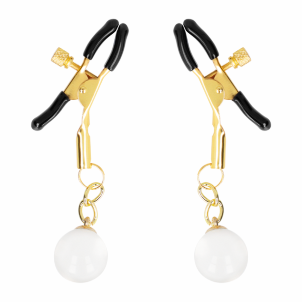 KINK - GRAMPOS DE BICO DE VIDRO OURO 6 CM - Image 2