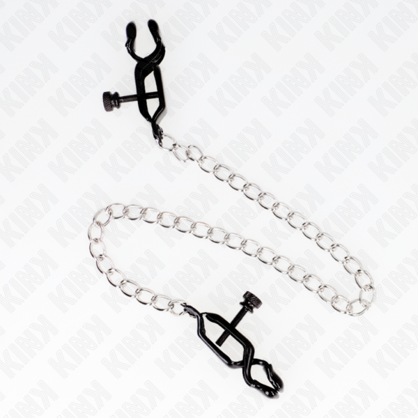 KINK - PINÇAS DE CORRENTE PLANA PRATA 30 CM - Image 2