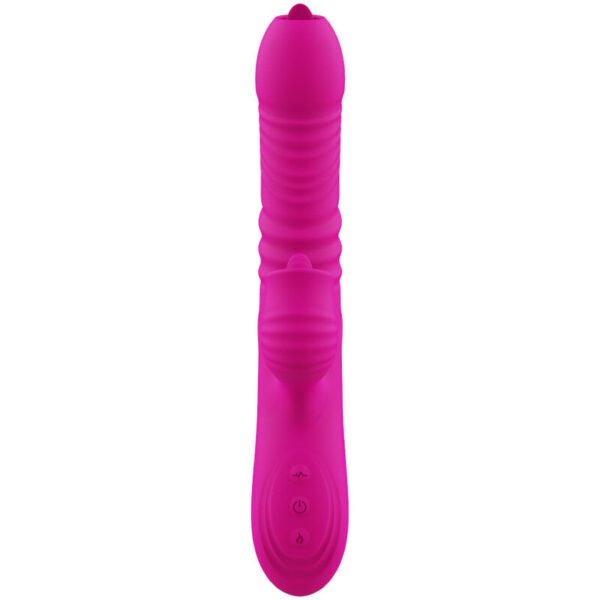 ARMONY - FANNY MULTIFUNÇÃO VIBRADOR DE LÍNGUA DUPLA FÚCSIA EFEITO CALOR - Image 6