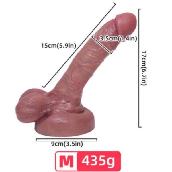 ARMONY - DILDO SILICONE LÍQUIDO REALÍSTICO 15 CM - Image 2
