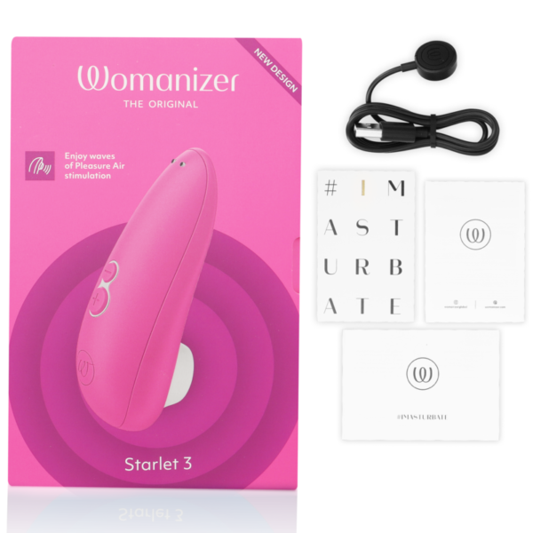 WOMANIZER - STARLET 3 ESTIMULADOR CLITORIAL ROSA - Image 6