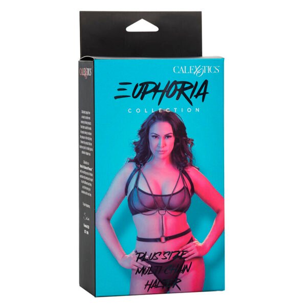 CALEXOTICS - EUPHORIA MULTICAIN HALTER HARNESS PREMIUM TAMANHO PLUS - Image 5