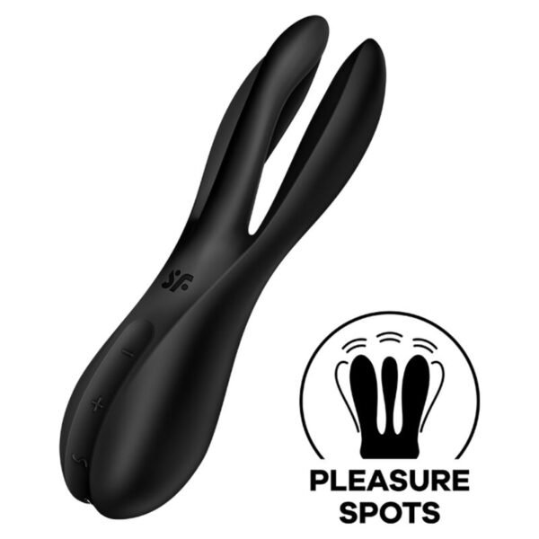 VIBRADOR SATISFYER THREESOME 2 - PRETO - Image 4
