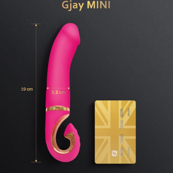 G-VIBE - VIBRADOR DE SILICONE GJAY MINI ROSA - Image 2
