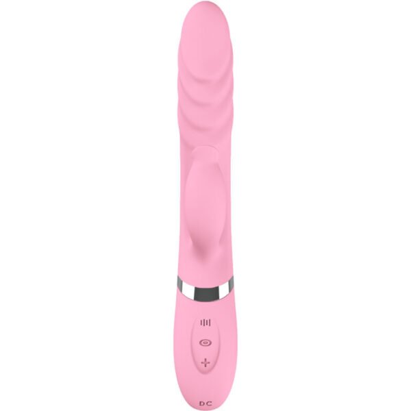 ARMONY - VIBRADOR E THRUSTING COM LÍNGUA DE EFEITO DE CALOR ROSA - Image 3