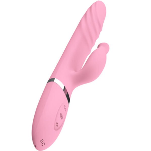 ARMONY - VIBRADOR E THRUSTING COM LÍNGUA DE EFEITO DE CALOR ROSA - Image 5