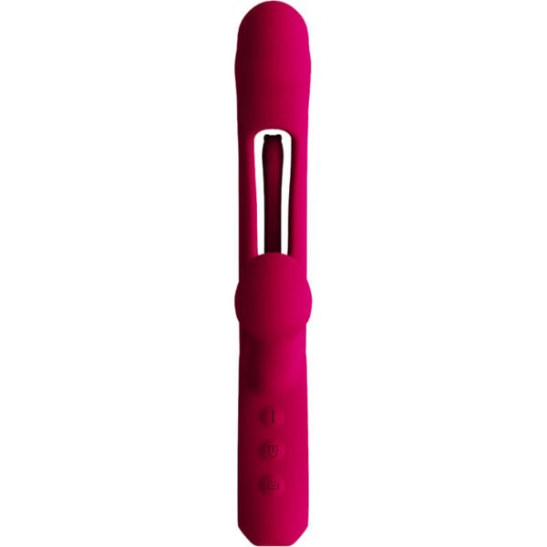 ARMONY - VIBRADOR DE IMPACTO SWING E ESTIMULADOR DUPLO MODELO 2 BORDEAUX - Image 2