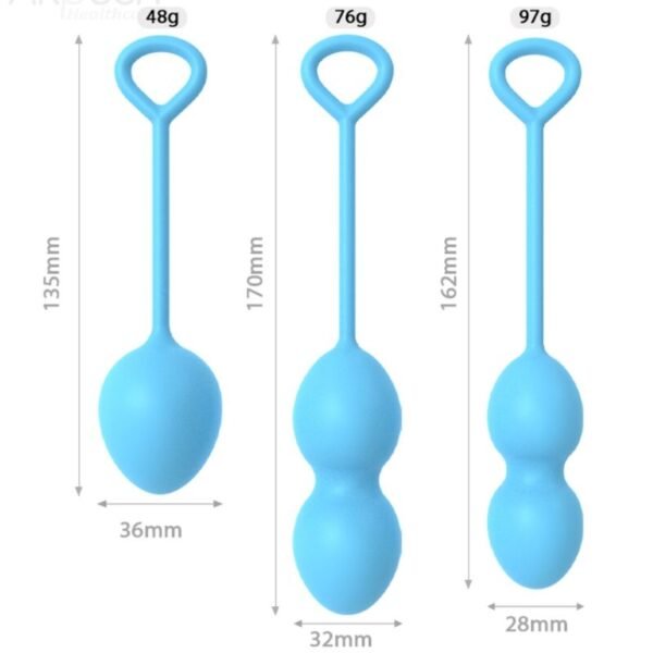 ARMONY - ANABIOSIS VAGINAL HALTERE 3 NÍVEIS AZUL - Image 6
