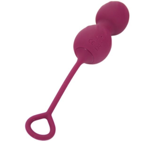 ARMONY - BLOSSOMS VAGINAL DUMBBELL VIBRAÇÃO CONTROLE REMOTO 10 VIBRAÇÕES VERMELHO ESCURO - Image 5