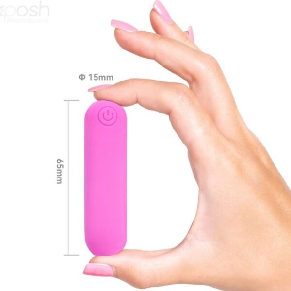ARMONY - SPLASH HEHE VIBRADOR BALA SILICONE 10 VIBRAÇÕES 65 X 15 CM ROSA - Image 5