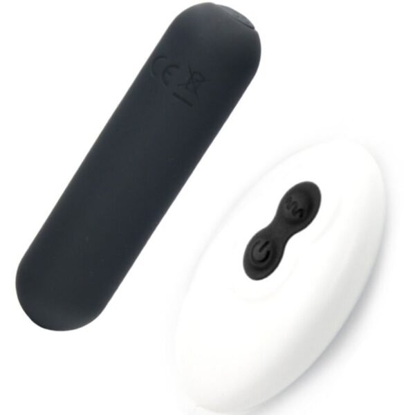 ARMONY - SPLASH JOLINE VIBRADOR BALA SILICONE CONTROLE REMOTO 10 VIBRAÇÕES 65 X 15 CM PRETO - Image 2