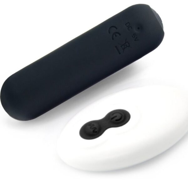 ARMONY - SPLASH JOIE VIBRADOR BULLET SILICONE CONTROLE REMOTO 10 VIBRAÇÕES 75 X 19 CM PRETO - Image 3