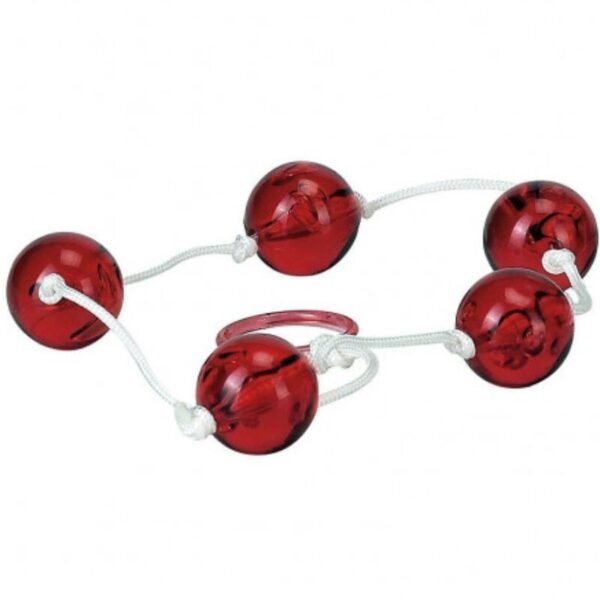 SEVENCREATIONS CLEAR ANAL BALLS SIZE L - Image 5