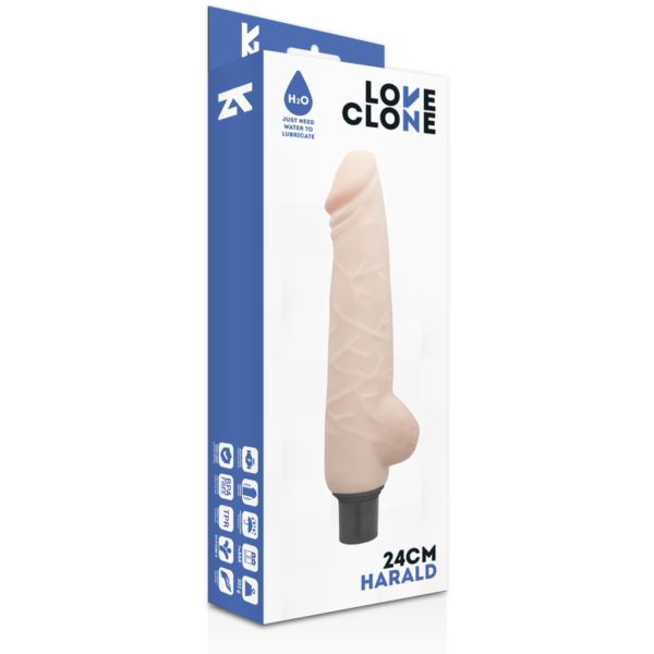 LOVECLONE - VIBRADOR AUTO LUBRIFICANTE HARALD 24 CM -O- 4 CM - Image 5